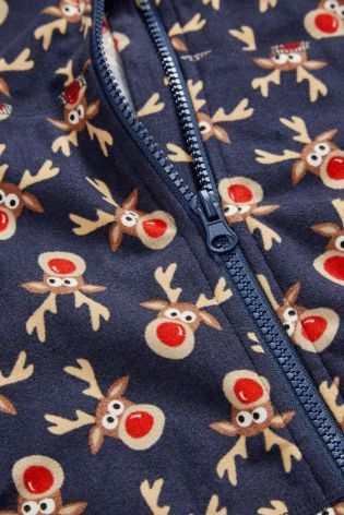 Navy Rudolph Cosy All-In-One